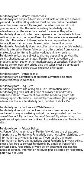 fenderfolly privacy