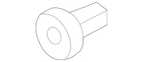 90664-stk-a01 Acura Genuine Grommet Screw 5mm