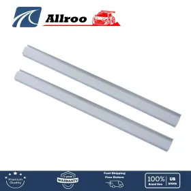 Alu4851552 Allroo New 1pair Rocker Panel For Chevy Silverado Gmc Sierra 4 Door Crew Cab 2014-2016