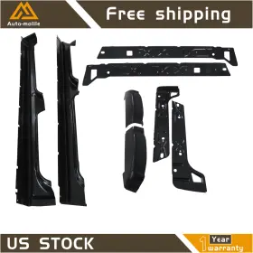 Antuko Ml3401632le For Silverado Sierra 1500 Crew Cab 99-07 Outer Inner Rocker Panels And Corners