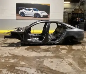 4g0805115tb Audi 2012-2018 A6 Front Left Frame Horn Member Assembly Gray Oem