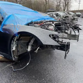 4k0805140 Audi 2021-2023 Rs7 4k8 Front Right Frame Horn Apron Structure Cut Without Fender Oem