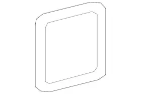 4n0-819-181-a Audi Genuine Quarter Panel Vent