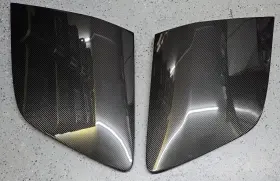 4s8853338j Audi R8 Carbon Fiber Side Blade Quarter Vent Panel Trim Fender Wing Oem Genuine