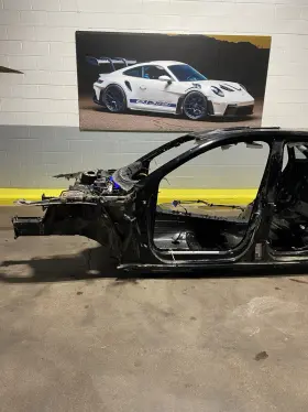 8w0805139ta Audi 2017-2025 A4 B9 Front Left Frame Horn Structure Cut Black Ly9t Oem