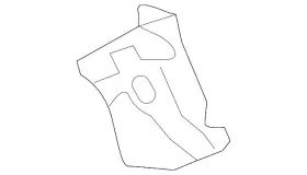 8w5-810-614 Audi Genuine Mount Bracket