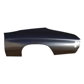 709-3470-l Auto Metal Direct Amd 70-72 Chevelle Quarter Panel Skin Without Door Jamb - Lh