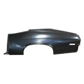 710-3070-l Auto Metal Direct Amd 70-72 Nova Quarter Skin With Door Jamb - Lh
