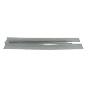 Backye Bck154k Fit For Chevrolet Silverado Extended Cab Slip-on 2014-2018 Silver Rocker Panel