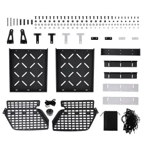 08jmnv Bfo Rear Cargo Rack For Toyota 4runner 2010-2024 Black Steel Molle Panels