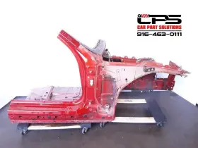 109-51314 Bmw 2015 2019 M4 F83 Convertible Radiator Core Support Rail Passenger Side Cut