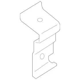 41-00-7-494-165 Bmw Genuine Quarter Panel Backing Plate