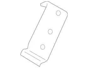 Bmw 41-00-7-494-554 Genuine Quarter Panel Backing Plate