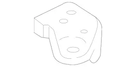 41-00-8-495-537 Bmw Genuine Inner Panel Holder