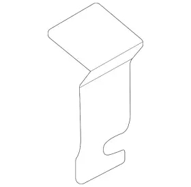 41-00-9-492-935 Bmw Genuine Quarter Panel Backing Plate