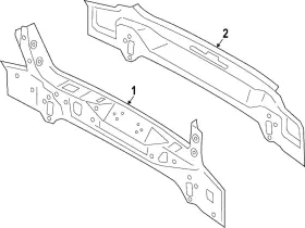 41-34-9-625-566 Bmw Genuine Outer Panel Tail Trim
