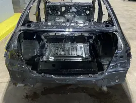 Bmw 41007431619 2017-2023 M5 F90 Rear Trunk Frame Body Panel Structure Cut Black 475 Oem