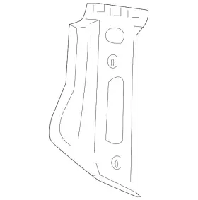 41007437486 Bmw Genuine Upper Brace