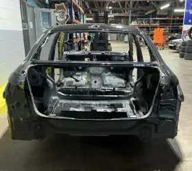 41007487303 Bmw 2019-2025 M340i G20 Rear Trunk Frame Body Panel Structure Cut Gray C36 Oem