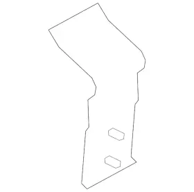41007493283 Bmw New Genuine Reinforcement Plate Rocker 2019-2023 Oe