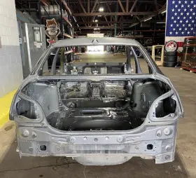 Bmw 41217111263 2004-2010 535i E60 Sedan Rear Trunk Body Frame Panel Structure Cut Oem