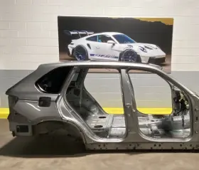 41217352050 Bmw 2014-2018 X5m F85 Rear Right Quarter Panel Body Structure Cut Gray C28 Oem