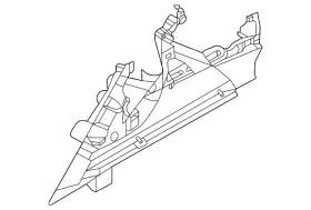 Bmw 51-47-6-926-695 Genuine Upper Reinforced
