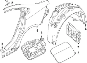 51-71-9-881-679 Bmw Genuine 2024 - Splash Shield