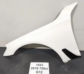 7427513 Bmw 16-19 Oem G11 G12 740 750 Front Left Driver Side Fender Panel White 300
