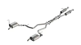 140906 Borla 21-23 Jeep Grand Cherokee L S-type Catback Exhaust Turndown Tips