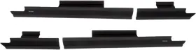 14085 Bushwacker Black Trail Armor Rocker Panel And Sill Plate Covers For 18-21 Jl