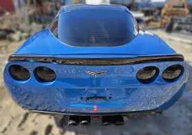 150-123b Chevrolet 2006-2013 Corvette Z06 Oem Rear End Quarters Bumper Tub Lights Hatch Frame Blue