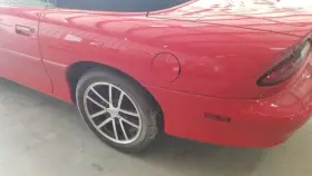 160-03676l Chevrolet 02 Chevy Camaro Convertible Quarter Panel Cut Left Driver Red