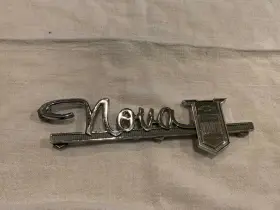 3832827 Chevrolet 1963 1964 Chevy Ii Nova Rear Quarter Panel Fender Emblem Southern Car