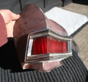 5960393 Chevrolet 68 1968 Chevelle Malibu Quarter Cap Tail Light - Left Side Lh