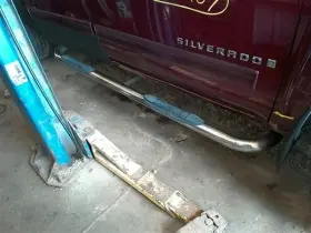 122.gm8x09 Chevrolet Truck Local Pickup Only Silvrdo15 2009 Running Board 10204814