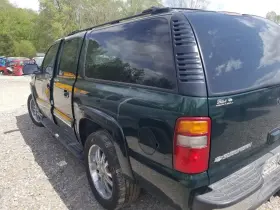 160-03334al Chevrolet Truck 02 2002 Chevy Suburban 1500 Quarter Panel Cut Left Driver Green