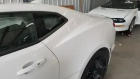 160-04001l Chevy 22 Camaro Coupe Quarter Panel Cut Left Driver White