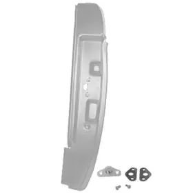 3717wt Cj Classic Trucks B-pillar In Weld-thru Primer With Striker Plate Driver Side