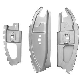 Cj Classics 3644cwt B Pillar Panel In Weld-thru Primer Set Fastback Mustang 1969-1970