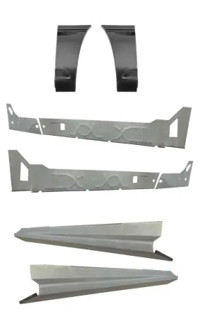 0006-yiop Classicparts4u 2000-2006 Yukon Xl Inner And Outer Rocker Panels Lower Quarter 6pc