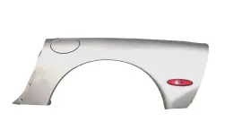 100418926 Corvette 97-04 C5 Coupe Rear Left Lh Quarter Panel Silver 7882-s