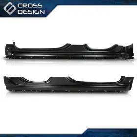 Crossdesign Big20260604-1 Rocker Panel Fit For 2014-2018 Chevy Gmc Pickup Silverado Sierra Extended Cab