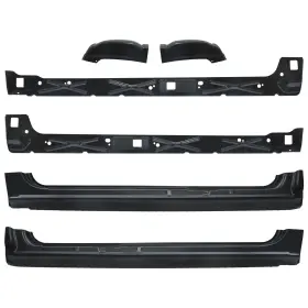 Pri11298 Cs-autoparts1 For Silverado Gmc 1500 2500 Ext Cab 99-07 Outer Inner Rocker Panels Corners