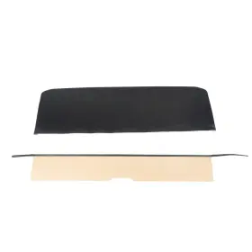 090424l-920 Distinctive Industries Black Upper Rear Seat Trim Panel Set Cv Chevelle 64