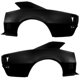 1066u Dynacorn 1066v 1968 Firebird Full Quarter Panel Right And Left Side Coupe Edp Steel New Dii