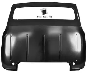 3240c Dynacorn Truck Cab Back Panel 1953-55 Ford Samll Window Without Gas Hole