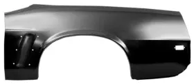 3647h Dynacorn Ford Mustang Quarter Panel Skin Lh 69 Cp/cv