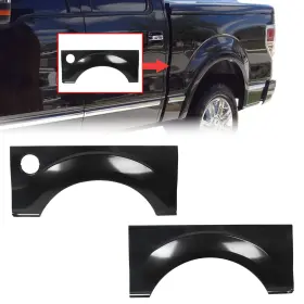 Et-652 Ecotric Rear Wheel Arch Quarter Panel For 2009-2014 Ford F150 Ld Without Molding Holes