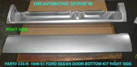 235r Ems Automotive 1949 1950 1951 Ford Sedan Door Bottom Kit #235r Right Side -ems Auto 235r Ems Automotive 1949 1950 1951 Ford Sedan Door Bottom Kit #235r Right Side -ems Auto